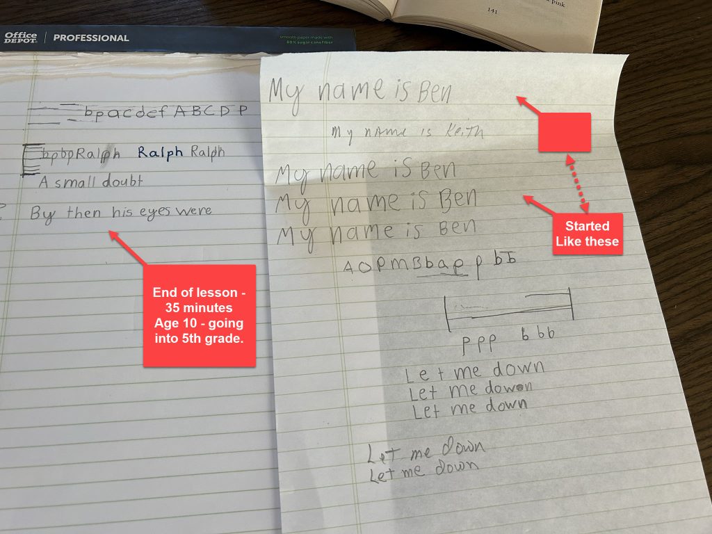 Handwriting Printing